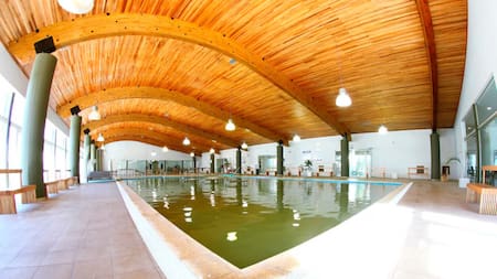 Complejo Termal Médano Blanco. Foto: Termas del Campo.