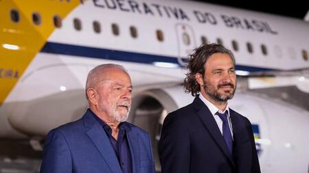 Llegada de Lula, Santiago Cafiero, NA