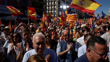 Movilización del PP en España. Foto: Reuters.