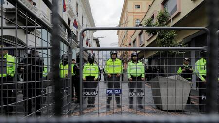 Policía de Ecuador. Foto: Reuters.