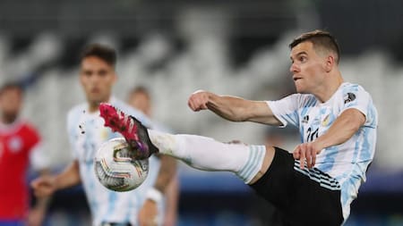 Giovani Lo Celso, futbolista. Foto: REUTERS