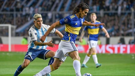 Copa Libertadores, Racing vs. Boca. Foto: NA.