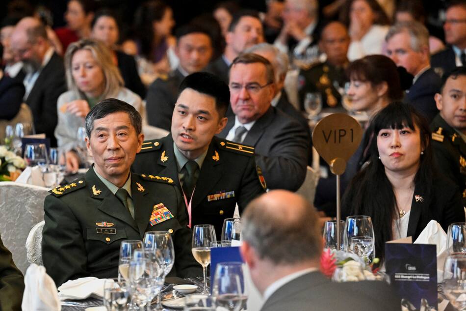 Li Shangfu, exministro de Defensa de China. Foto: Reuters.