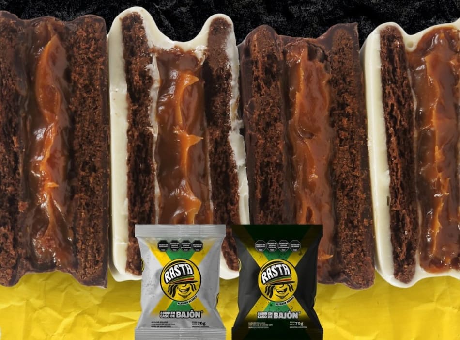 Alfajor Rasta, golosina. Foto: Instagram @rastaalfajores