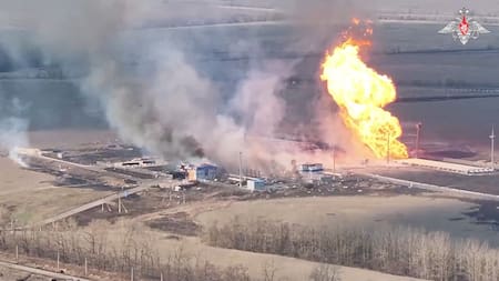 Ataques entre Ucrania y Rusia sobre infraestructuras energéticas. Foto: Reuters.