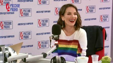 Natalia Oreiro en Rusia, Twitter