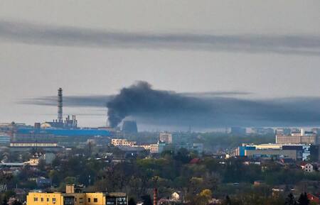 Ataques rusos contra Ucrania. Foto: EFE.
