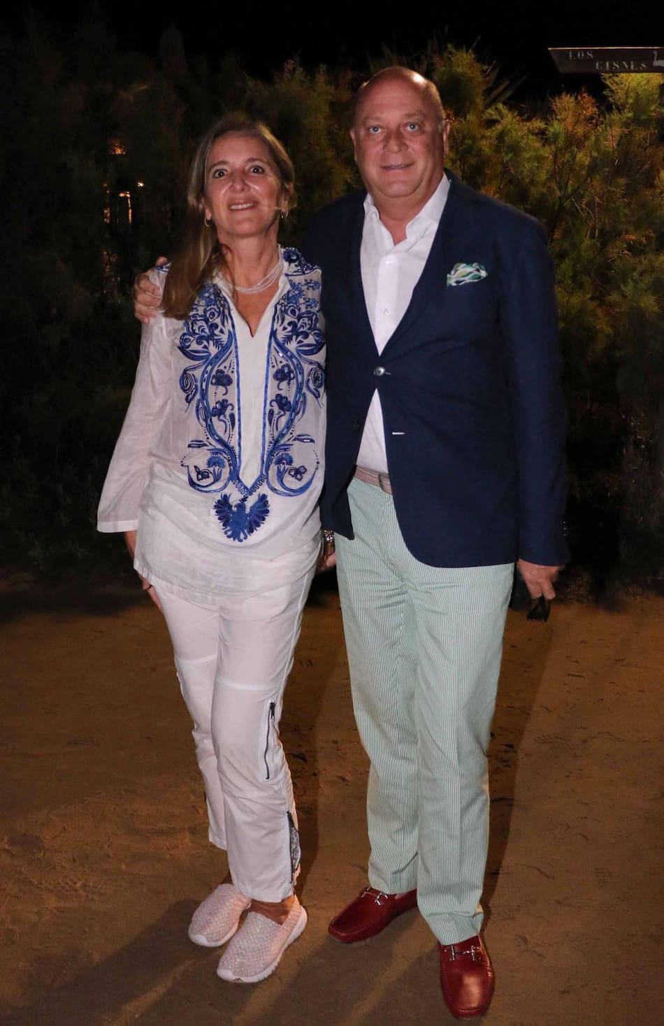 Fiesta de HSBC - Verónica Zoani de Nutting y Martín Cabrales