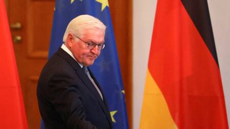 Frank-Walter Steinmeier, presidente de Alemania. Foto: Reuters.