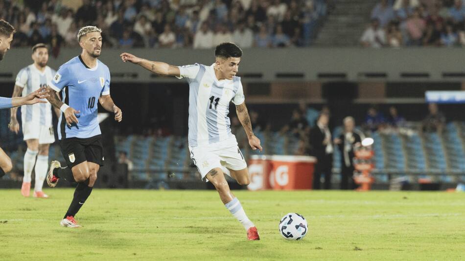 Thiago Almada, Selección Argentina. Foto: X @Argentina