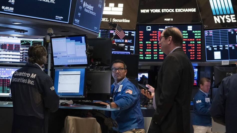 Acciones de empresas en Wall Street