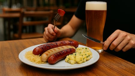 Descubrí el bar porteño que es furor por sus 30 variedades de salchichas alemanas