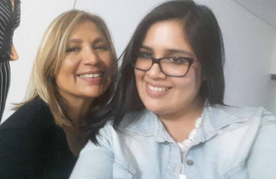 Elizabeth Buitrón y Brenda Bigiatti