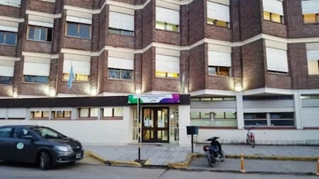 Hospital Municipal de Balcarce, lugar donde están los niños internados.