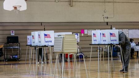 Votación en Estados Unidos. Foto: Télam