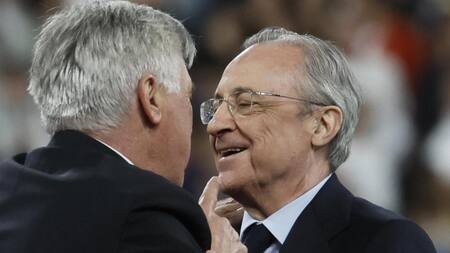 Florentino Pérez, presidente del Real Madrid. Foto: EFE.