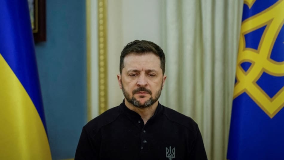 Volodímir Zelenski, presidente de Ucrania. Foto: Reuters.