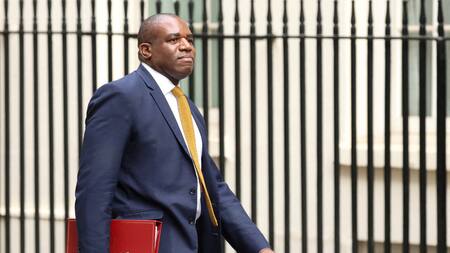 El secretario de Asuntos Exteriores del Reino Unido, David Lammy. Foto: Reuters.