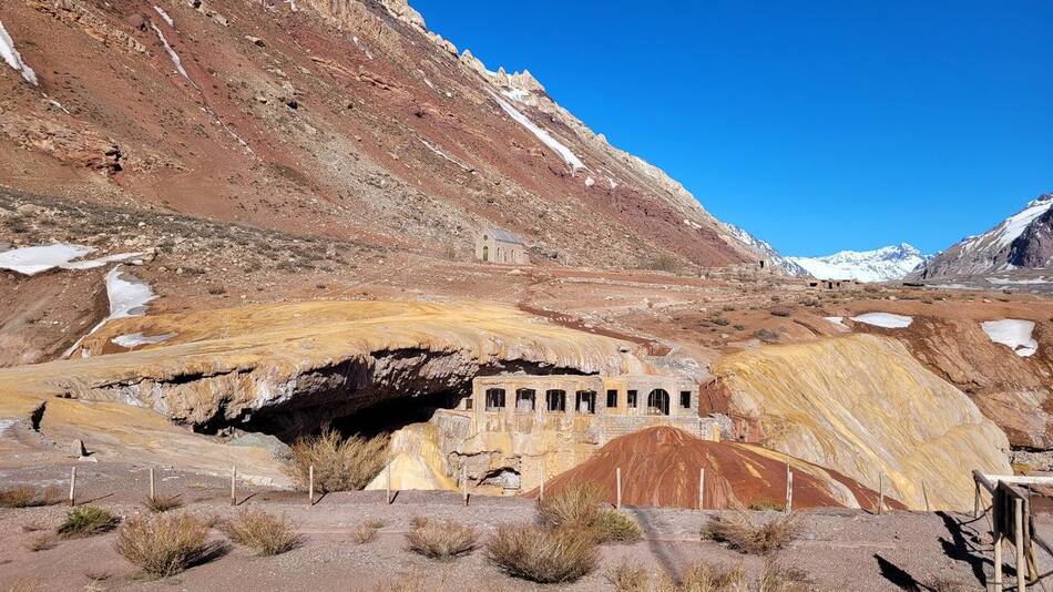 Puente del Inca, Mendoza. Foto: X