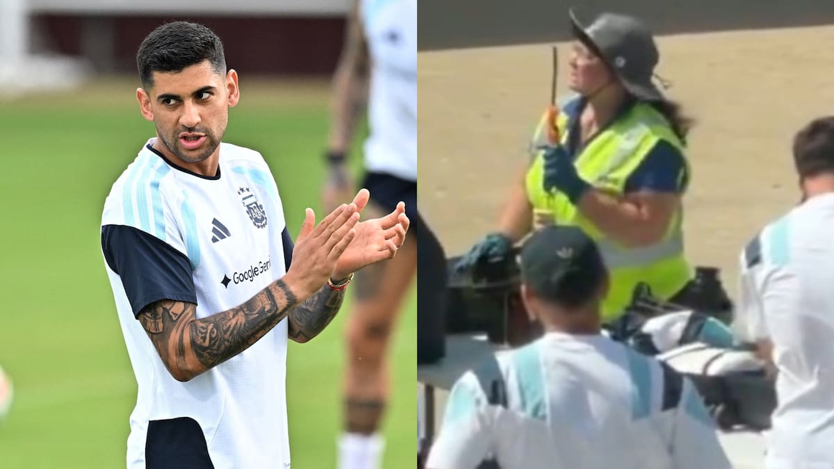 El Cuti Romero protagonizó un blooper en el control de la Selección