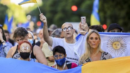 Comunidad ucraniana en Argentina. Foto:NA.