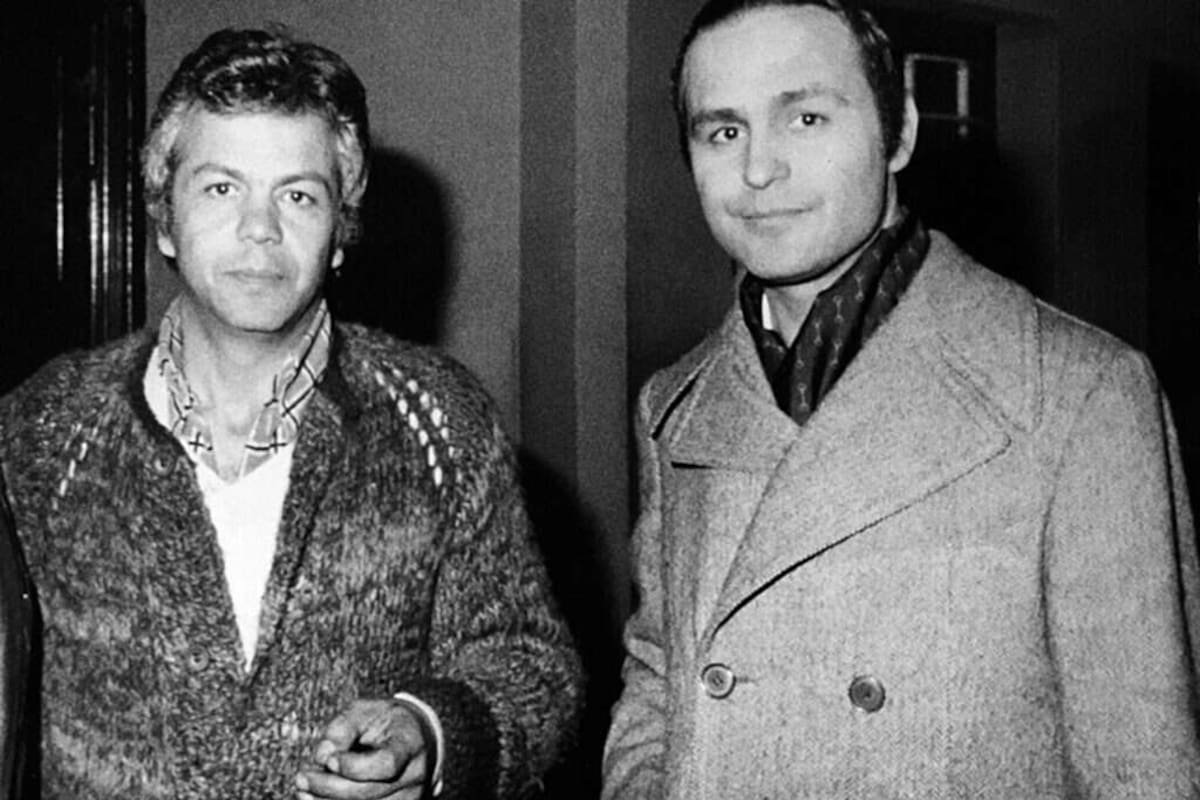 Jorge Zuhair Jury y Leonardo Favio.