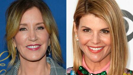 Felicity Huffman y Lori Loughlin, actríces acusadas de pagar coimas a universidades, NA