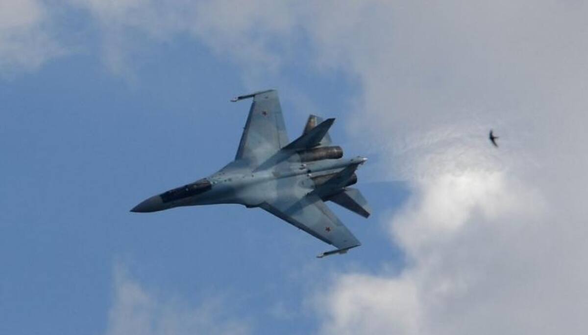 Aviones rusos, guerra en Ucrania. Foto: NA