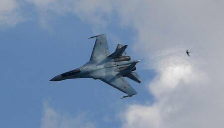 Aviones rusos, guerra en Ucrania. Foto: NA