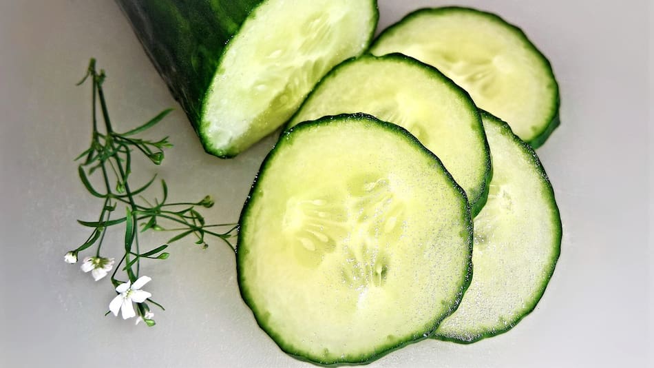 Los beneficios de la cáscara de pepino.