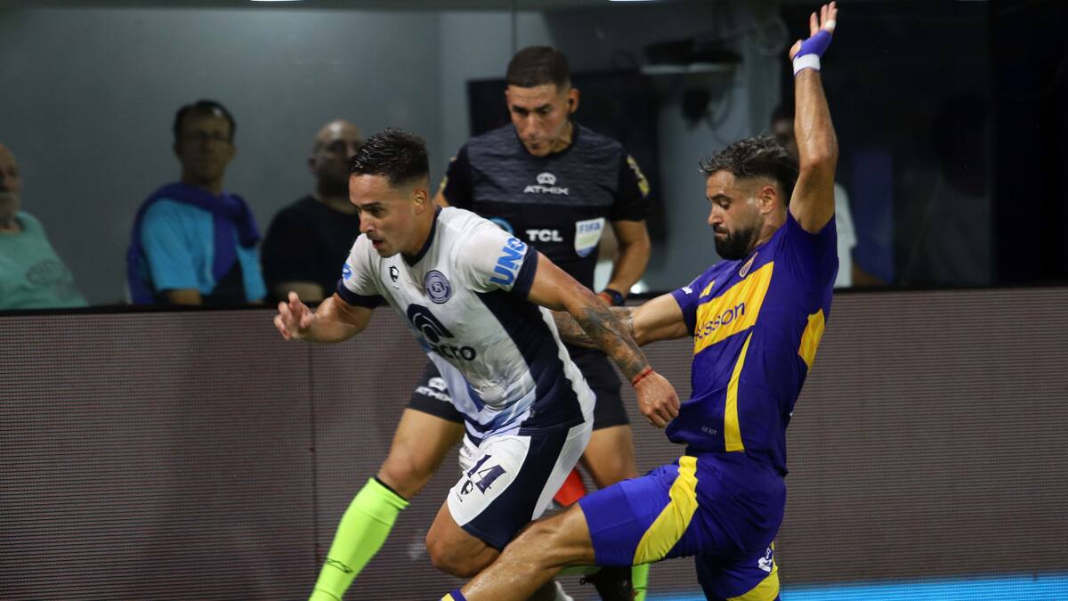 Milton Giménez, Boca vs Independiente Rivadavia. Foto: NA/Mariano Sanchez