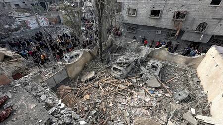 Norte de Gaza. Foto: Reuters.