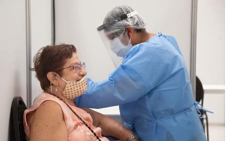 Coronavirus en Argentina, vacunación. Foto: NA.