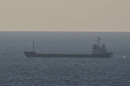 Cereales ucranianos por el mar Negro. Foto: Reuters.