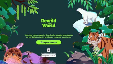 Rewild the World. Foto: Captura de pantalla.