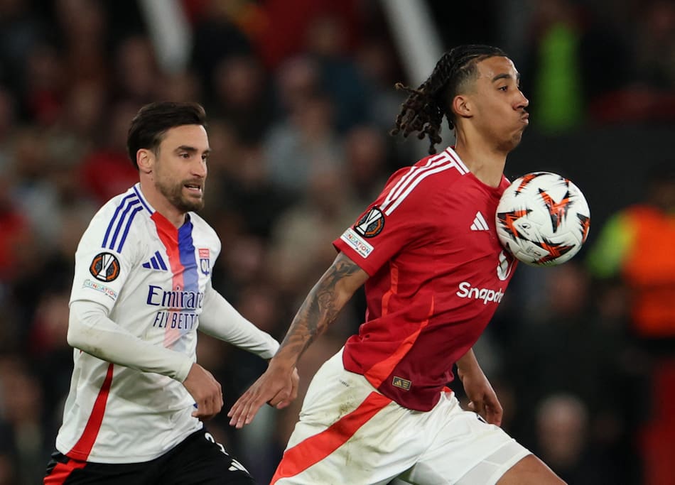 Europa League, Manchester United vs. Lyon. Foto: REUTERS.
