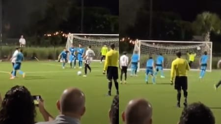 El gol del hijo de Shakira y Piqué. Foto: captura.