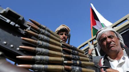 Hutíes de Yemen. Foto: Reuters