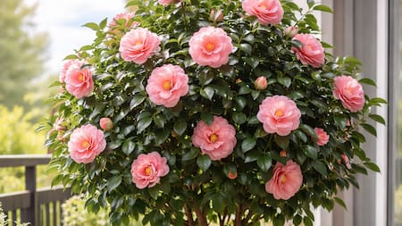 Elegante, resistente y con flores en invierno: el árbol en maceta que transforma balcones y terrazas pequeñas
