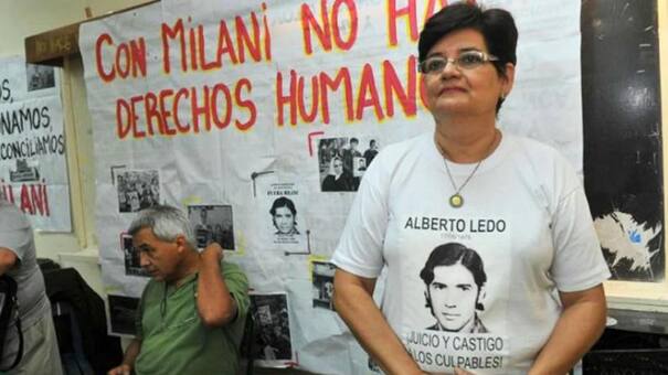Graciela Ledo, tras absolución de César Milani: "Esto no es justicia, es una burla"