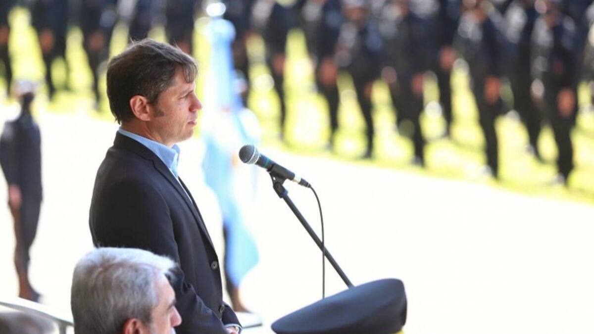 Kicillof en la escuela "Juan Vucetich"