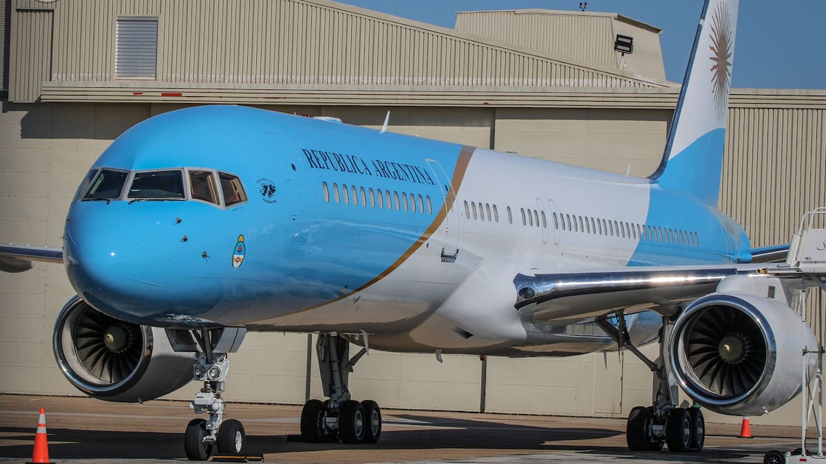 Avión presidencial: la explicación del Gobierno tras la aparición del ARG 01 en Miami