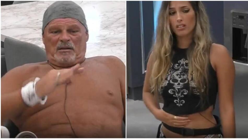 Alfa y Julieta en Gran Hermano. Fotos: captura.