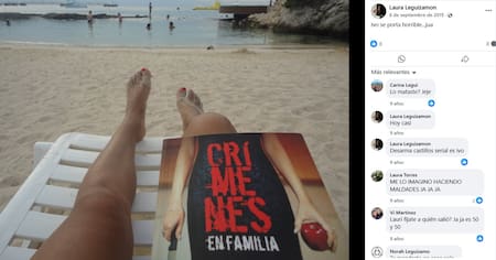 El posteo de la mujer acusada de matar a su familia en Villa Crespo. Foto: Facebook