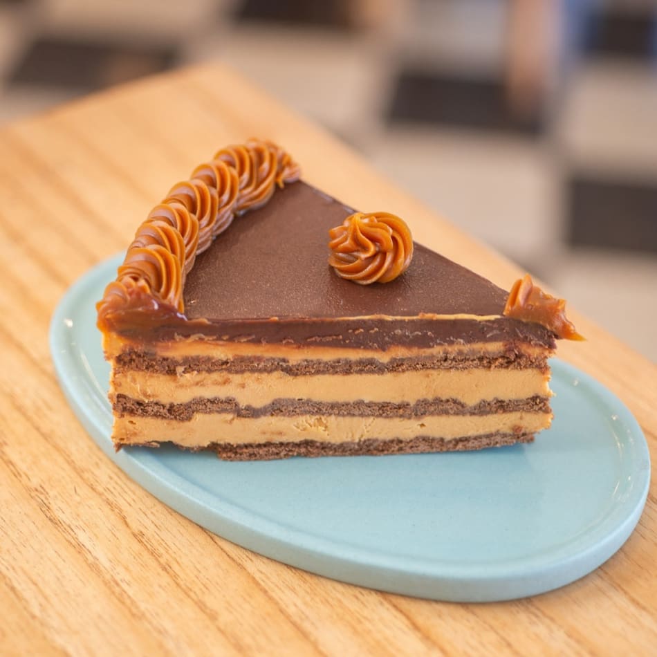 La mejor chocotorta de CABA. Foto: Instagram @bilbocafe