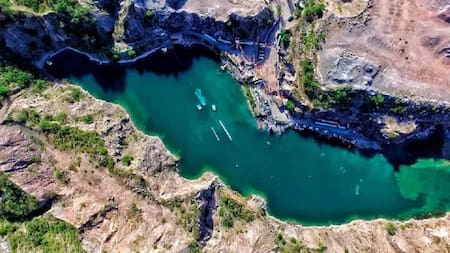 Laguna Azul. Foto: NA.