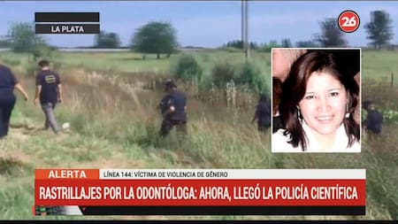 Rastrillajes de búsqueda de Gisella Solís Calle, odontóloga desaparecida (Canal 26)