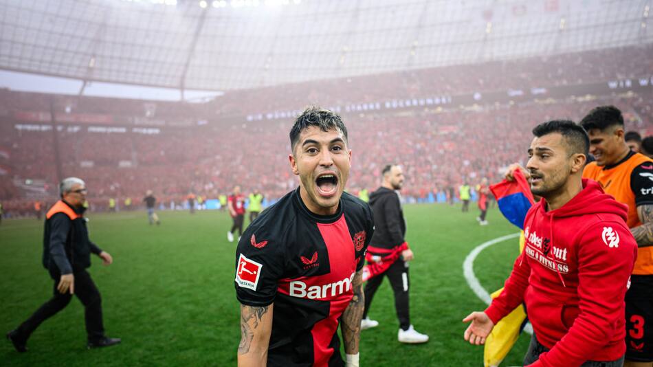 Exequiel Palacios, Bayer Leverkusen. Foto: X @bayer04fussball