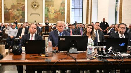 Comenzó el juicio por fraude civil contra Trump. Foto: Reuters.