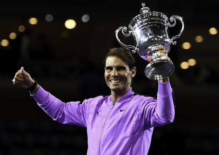 Rafael Nadal, tenista español. Foto: NA.